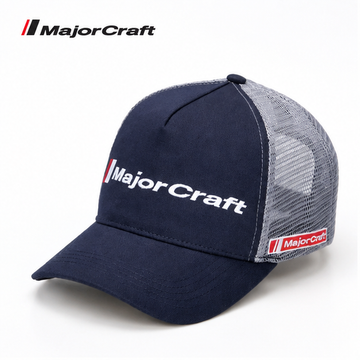 MajorCraft American fishing cap in navy on white background