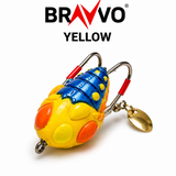 Bravvo Eecha soft frog lure Yellow colour