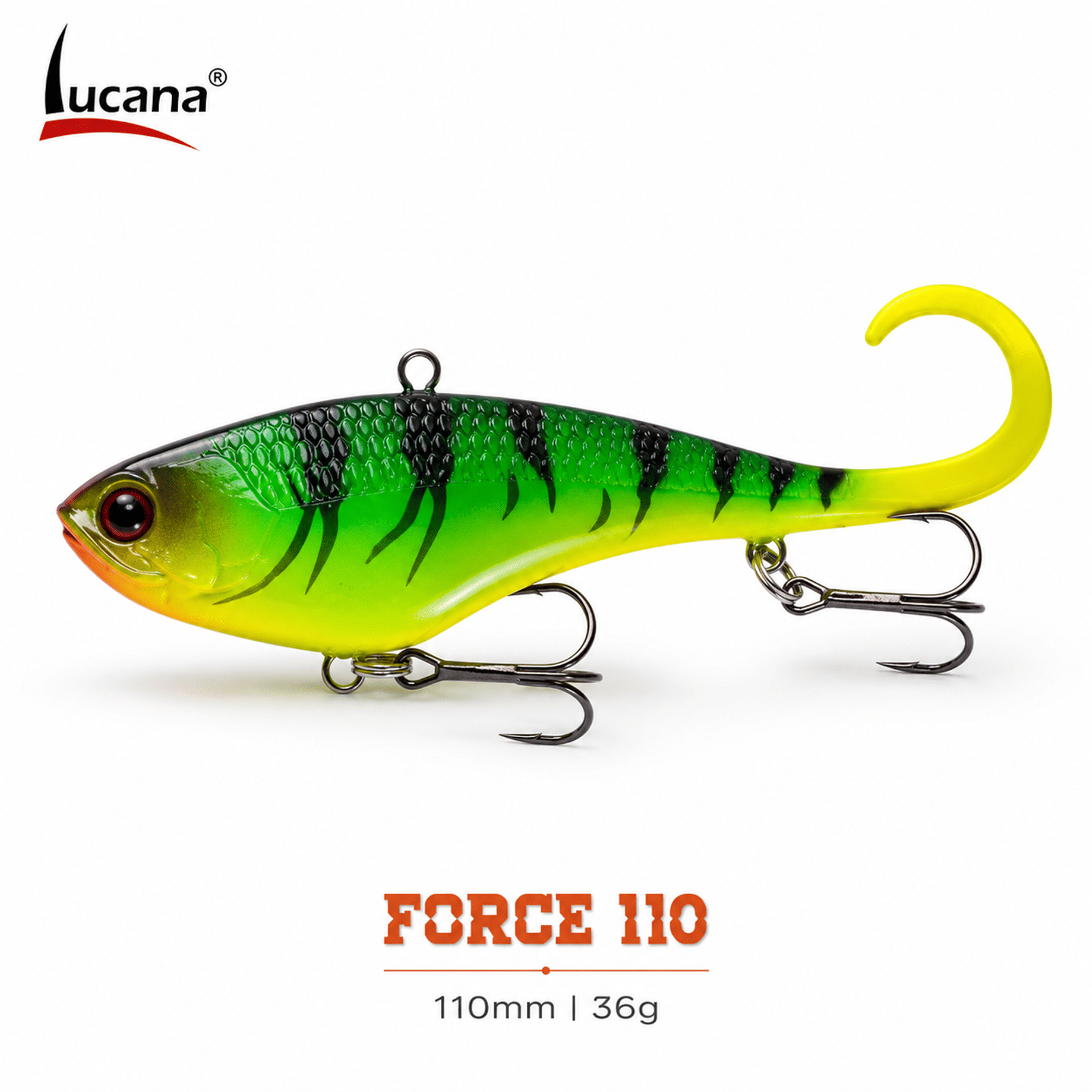 Lucana Force 110 Vertical Jigging Vibe Lure 110mm 36g - Pack of 1