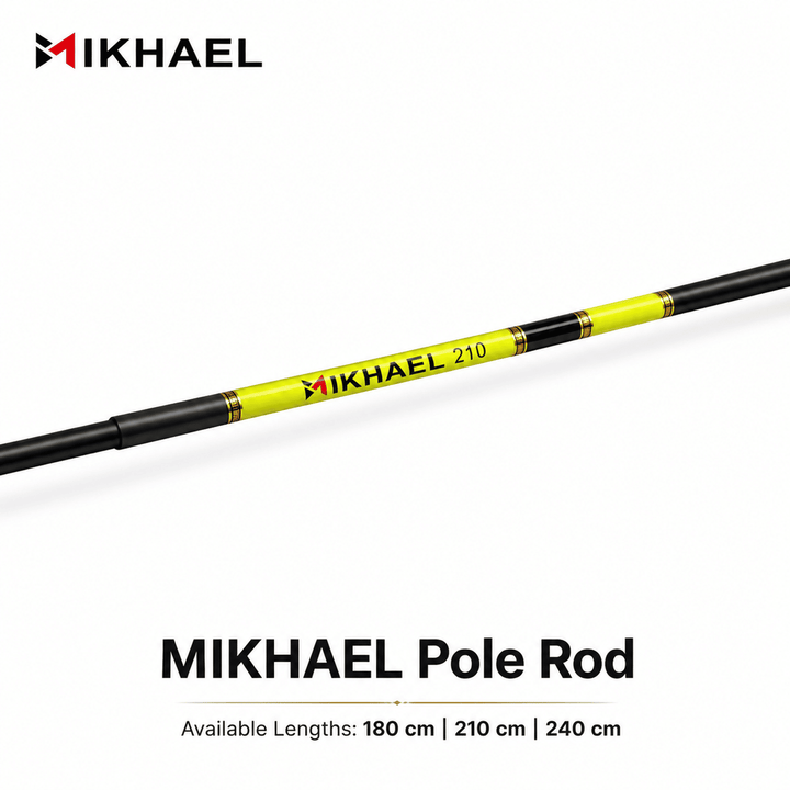 MIKHAEL Pole Rod – Lightweight Freshwater Pole Fishing Rod
