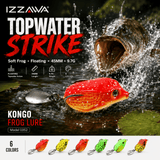 IZZAWA Kongo Frog Lure 45mm 9.7g - Red Yellow Spot | Pack of 1