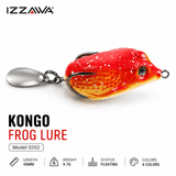 IZZAWA Kongo Frog Lure 45mm 9.7g - Red Yellow Spot | Pack of 1