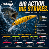 IZZAWA Big Fish Lure 190mm 46g - Hot Pink Pearl | Pack of 1