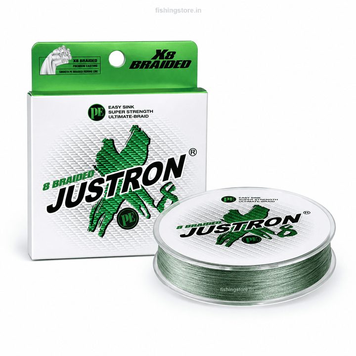 Justron 8X Braided Fishing Line 100m