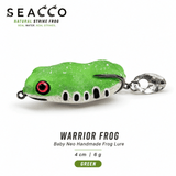 SEACCO Warrior Frog Baby Neo Handmade Frog Lure 4cm 6g - Green | Pack of 1