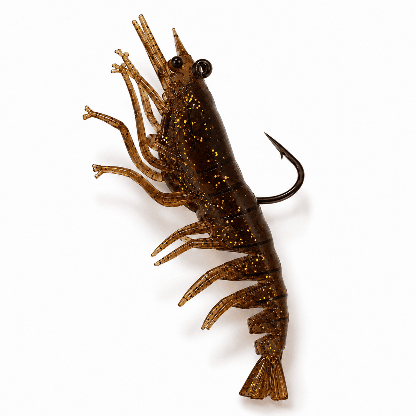 IZZAWA Glimick Shrimp Lure Brown 11cm 12g – Pack of 1