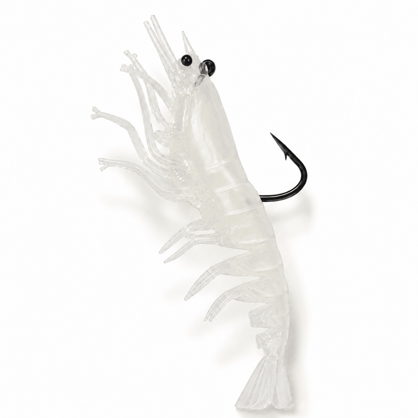 IZZAWA Glimick Shrimp Lure White 11cm 12g – Pack of 1