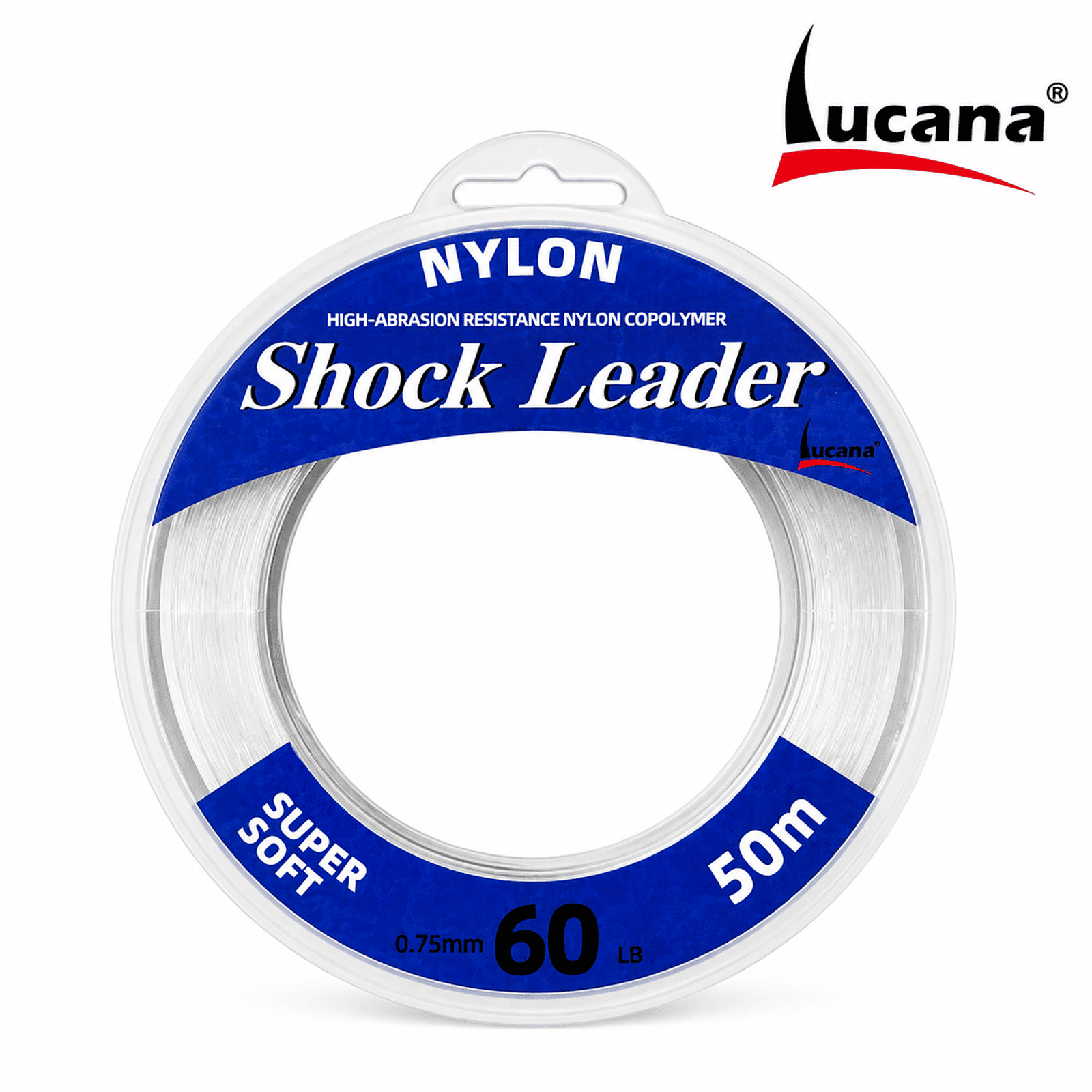 Lucana Super Soft Nylon Shock Leader 50Mt