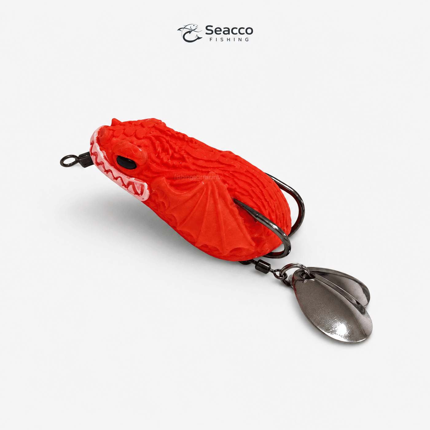 Seacco Drago Frog Lure 3.5cm 4.5g for Snakehead Bass - Red