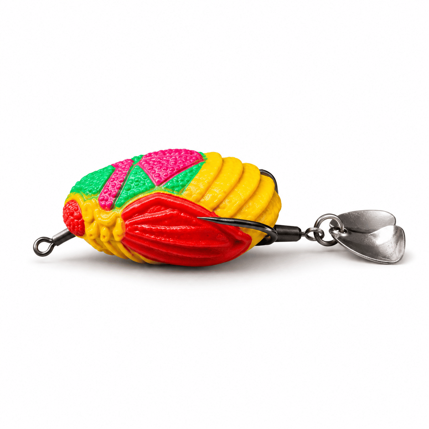 Pexxo Dora Frog Lure 3.5cm 6-7g - Yellow/Green/Red/Pink for Snakehead & Murrel