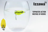 IZZAWA Frog Lure Dark Green 4.5cm 8.5g – Snakehead Murrel Topwater