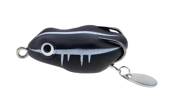 IZZAWA Frog Lure Black White 4.5cm 8.5g – Snakehead Murrel Bass