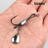 IZZAWA Handmade Soft Frog Lure Blue 4.5cm 11g – Snakehead Murrel