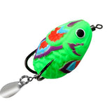 IZZAWA Handmade Soft Frog Lure Green 4.5cm 11g – Snakehead Murrel