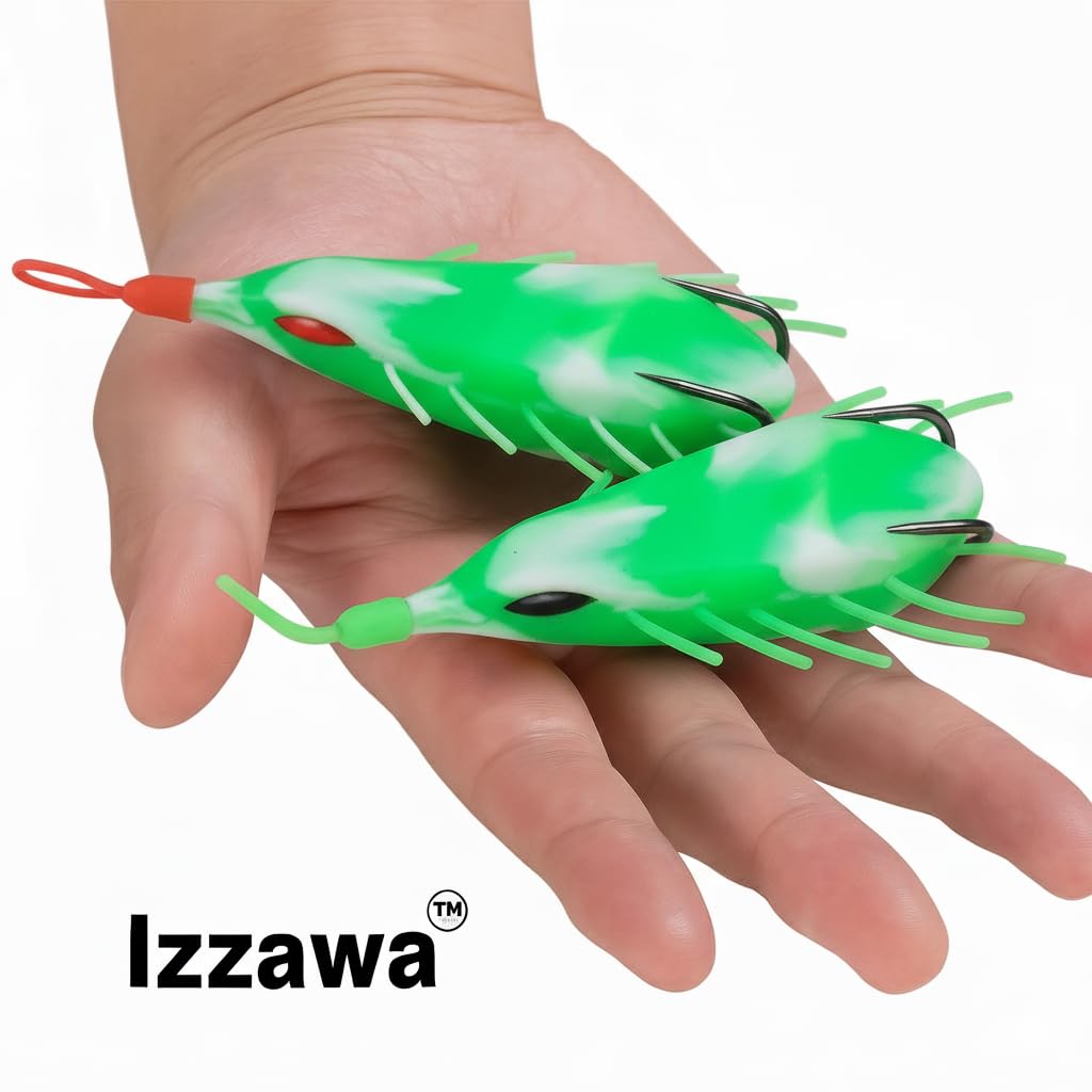 IZZAWA Dushman Dragon Frog Green 9.5cm 24g – Snakehead Murrel Trophy