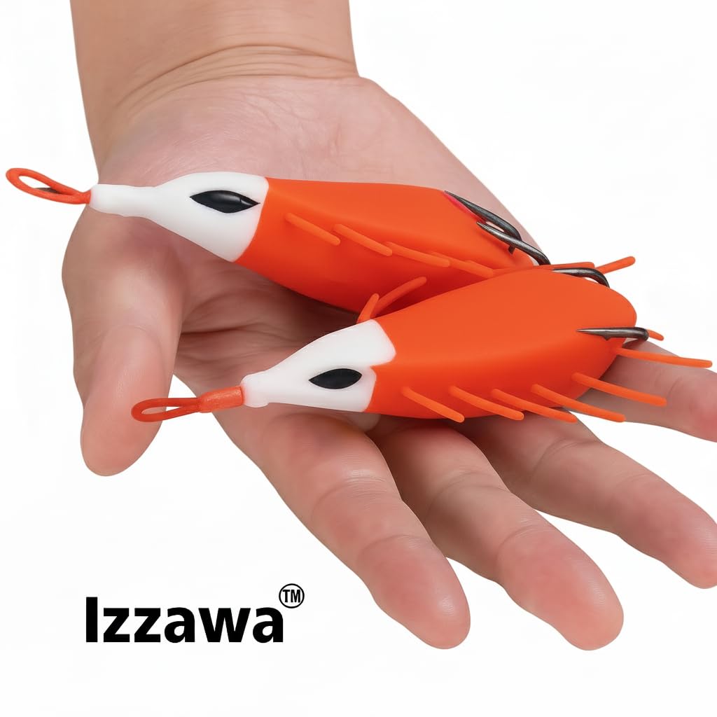 IZZAWA Dushman Dragon Frog Red White 9.5cm 24g – Snakehead Murrel