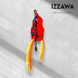 IZZAWA Frog Lure Orange Dragon 5cm 12g – Snakehead Murrel Topwater