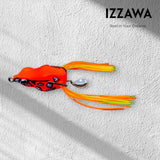 IZZAWA Frog Lure Orange Dragon 5cm 12g – Snakehead Murrel Topwater