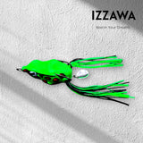 IZZAWA Frog Lure Green Eye 5cm 12g – Snakehead Murrel Topwater
