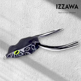 IZZAWA Frog Lure Black White Eye 5cm 12g – Snakehead Murrel Bass
