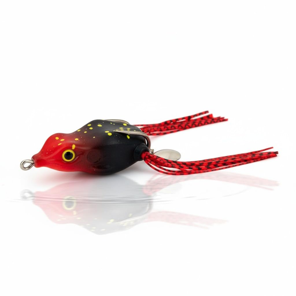 IZZAWA Frog Lure Red Eye 5cm 12g – Snakehead Murrel Bass Topwater