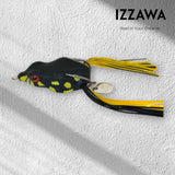 IZZAWA Frog Lure Black Yellow Dragon 5cm 12g – Snakehead Murrel