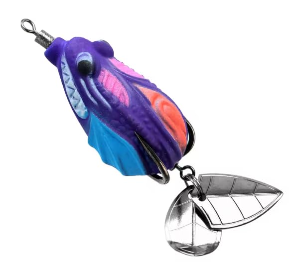 IZZAWA Thai Violet Ratman Frog 3.5cm 4g – Snakehead Murrel Light Tackle