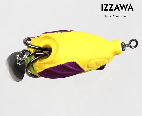 IZZAWA Thai Black Ratman Frog 3.5cm 4g – Snakehead Murrel Light Tackle