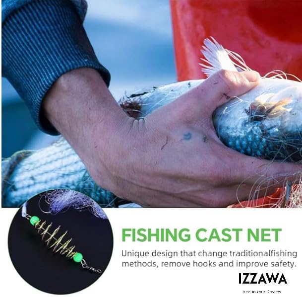 IZZAWA Glow Spring Feeder Trap – Carp Rohu Catla Night Fishing