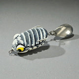 IZZAWA Handmade  3D Frog Lure 3.2cm White Black – Snakehead Murrel Floating