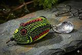 IZZAWA Handmade  3D Frog Lure 3.2cm Multicolour – Snakehead Murrel Floating