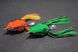 IZZAWA Frog Lure 2pc Green & Orange 5cm 12g – Snakehead Murrel Bait