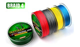 Proberos PE Braid Line Dark Green 0.50mm 80LB – PE Braid Snakehead Bass