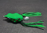IZZAWA Frog Lure 2pc Green Black 5cm 12g – Snakehead Murrel Bass
