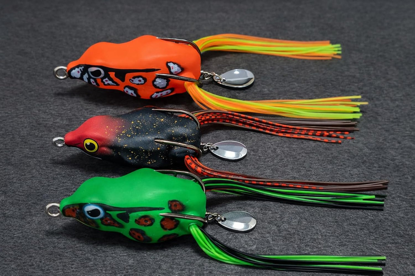 IZZAWA Frog Lure 3pc Red Eye 5cm 12g – Snakehead Murrel Bass
