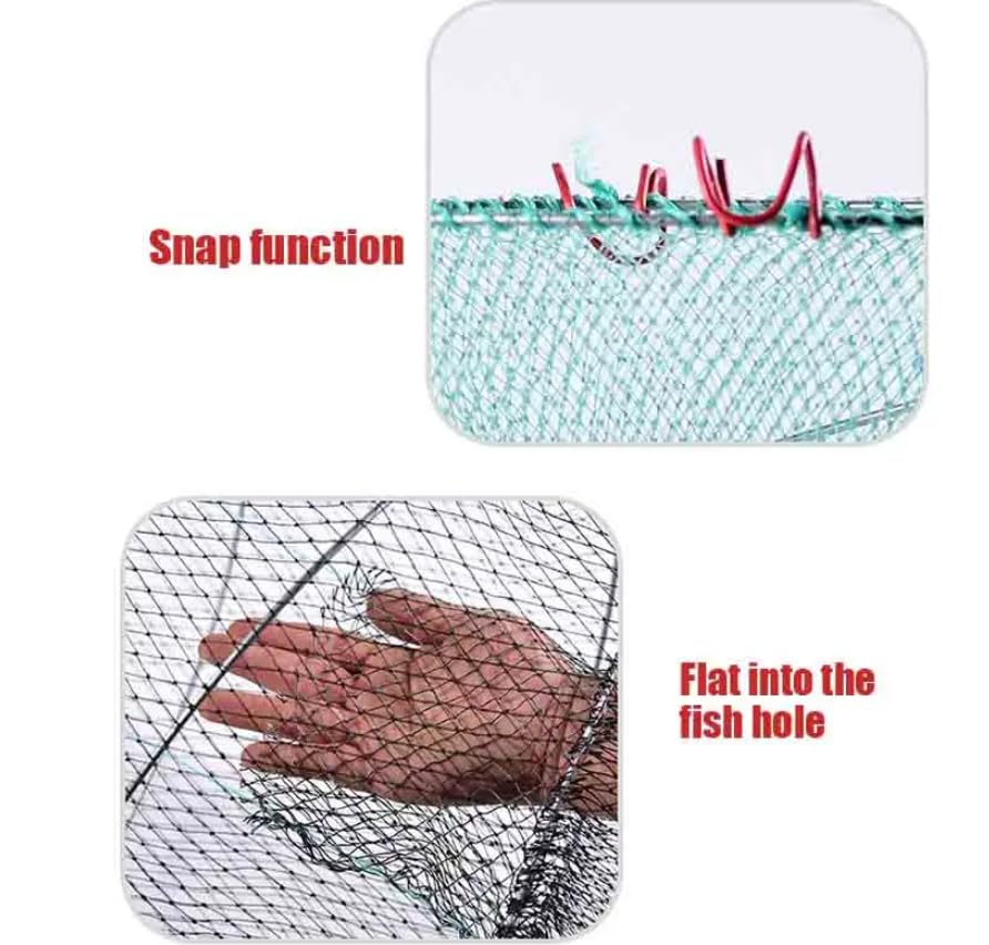 IZZAWA Telescopic Crab Lobster Trap – Crab Lobster Kerala Backwater Trap