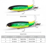 IZZAWA Topwater Whopper Crankbait – Snakehead Bass Barramundi India Pack of  1
