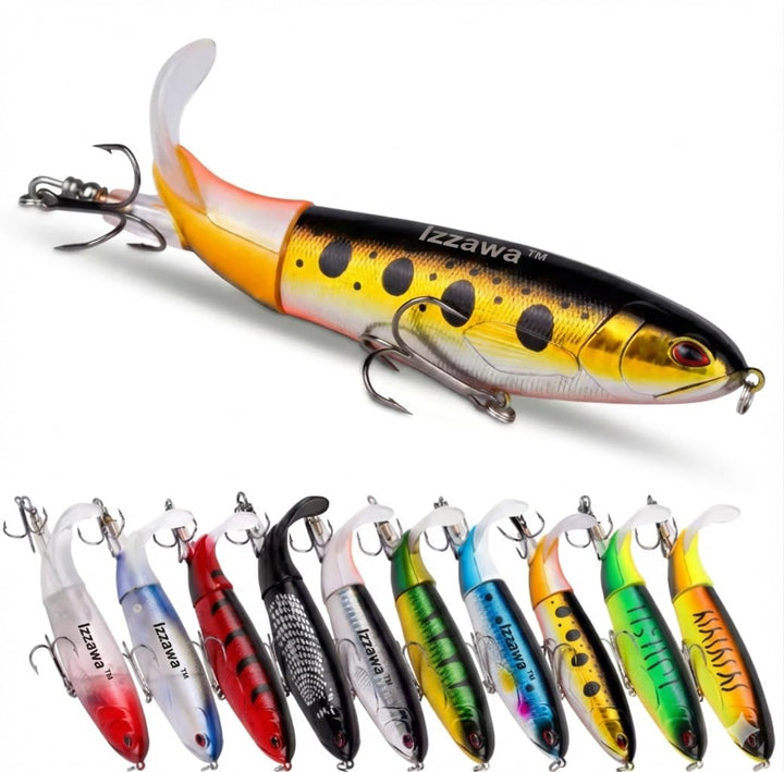 IZZAWA Topwater Whopper Crankbait – Snakehead Bass Barramundi India Pack of  1
