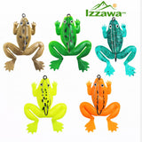 IZZAWA Anti-Hang Frog Lure 3.5cm 5g – Snakehead Murrel Weedless Bait