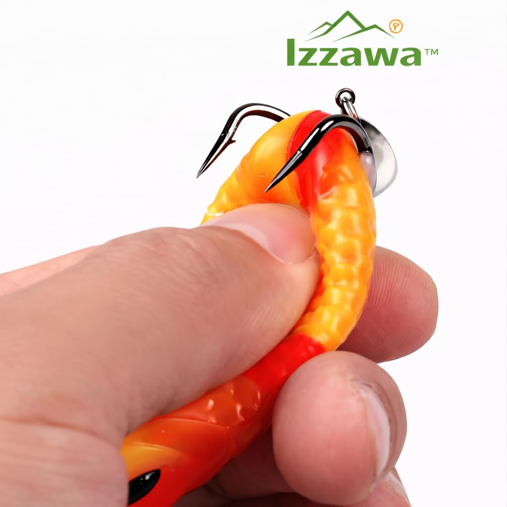 IZZAWA Dushman Long Frog 8cm 15g – Snakehead Murrel Trophy Topwater