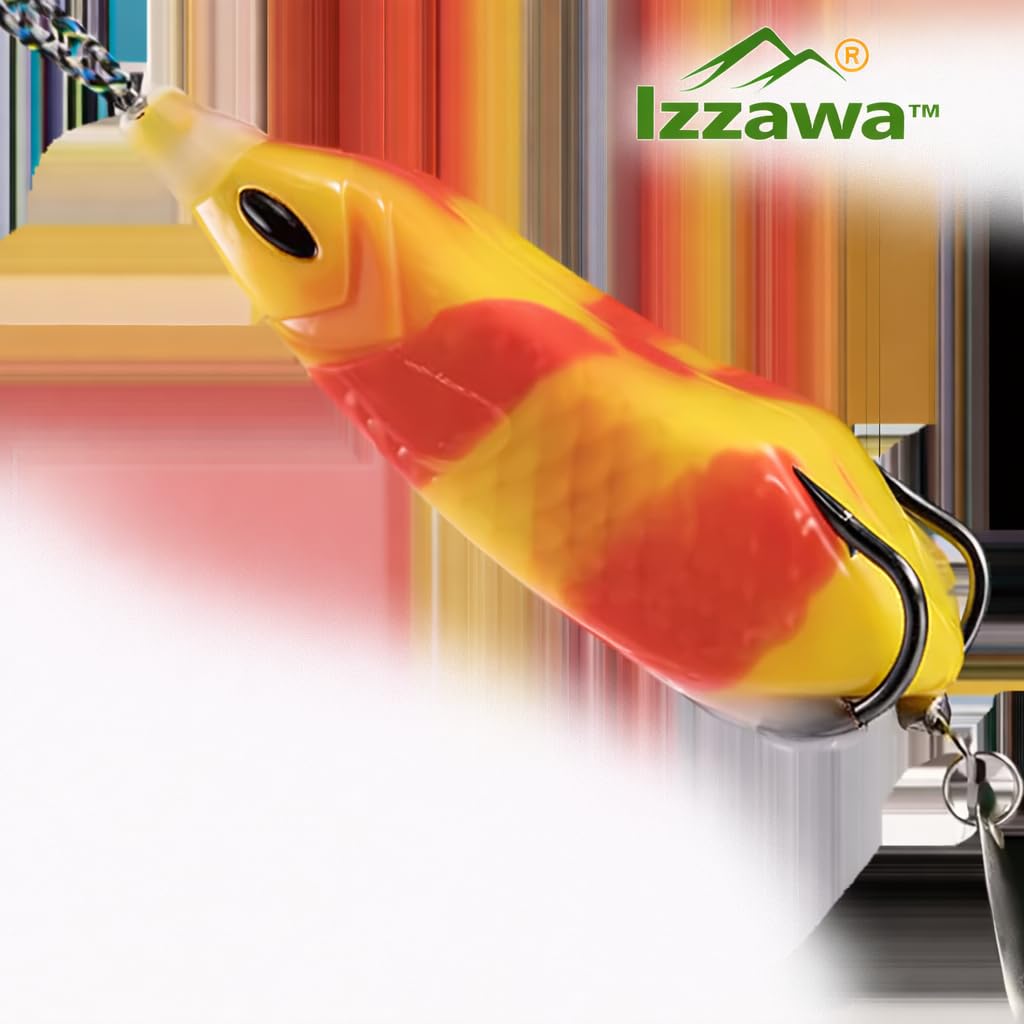 IZZAWA Dushman Long Frog 8cm 15g – Snakehead Murrel Trophy Topwater