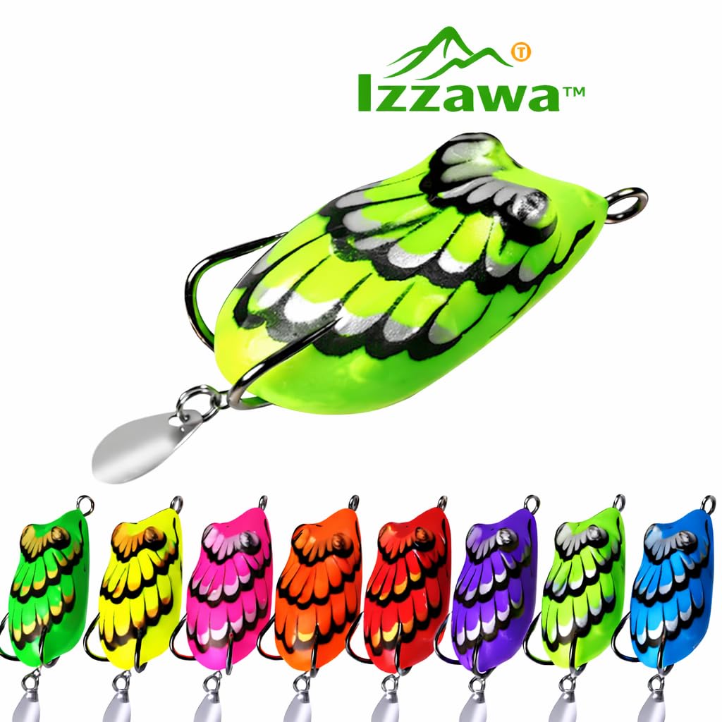 IZZAWA Thai Thunderfrog Mini 4cm 5g – Snakehead Murrel Light Tackle