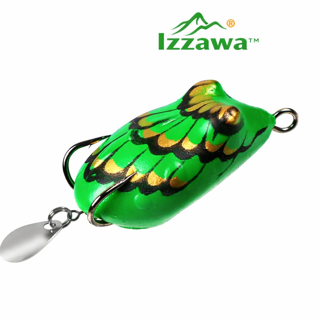 IZZAWA Thai Thunderfrog Mini 4cm 5g – Snakehead Murrel Light Tackle