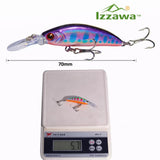 IZZAWA Minnow Crankbait 7cm 6g – Snakehead Bass Barramundi Hard Lure