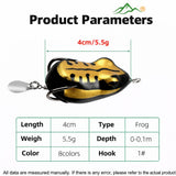 IZZAWA Ripper Frog Lure 4cm 5.5g – Snakehead Murrel Popper Bait