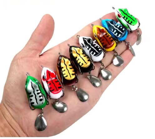 IZZAWA Ripper Frog Lure 4cm 5.5g – Snakehead Murrel Popper Bait