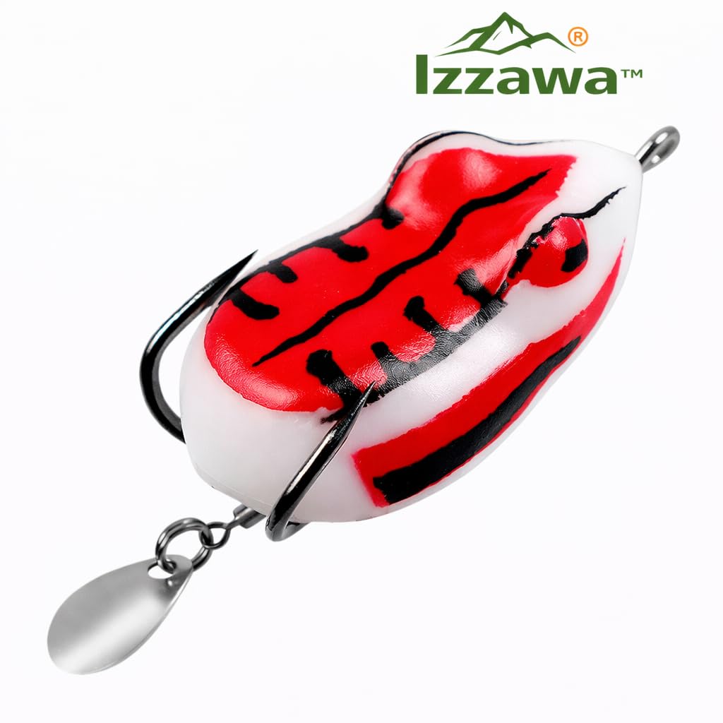 IZZAWA Ripper Frog Lure 4cm 5.5g – Snakehead Murrel Popper Bait