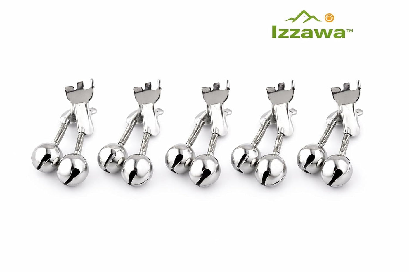 IZZAWA Stainless Bite Alarm Bells 5pc 16mm – Carp Rohu Catla India