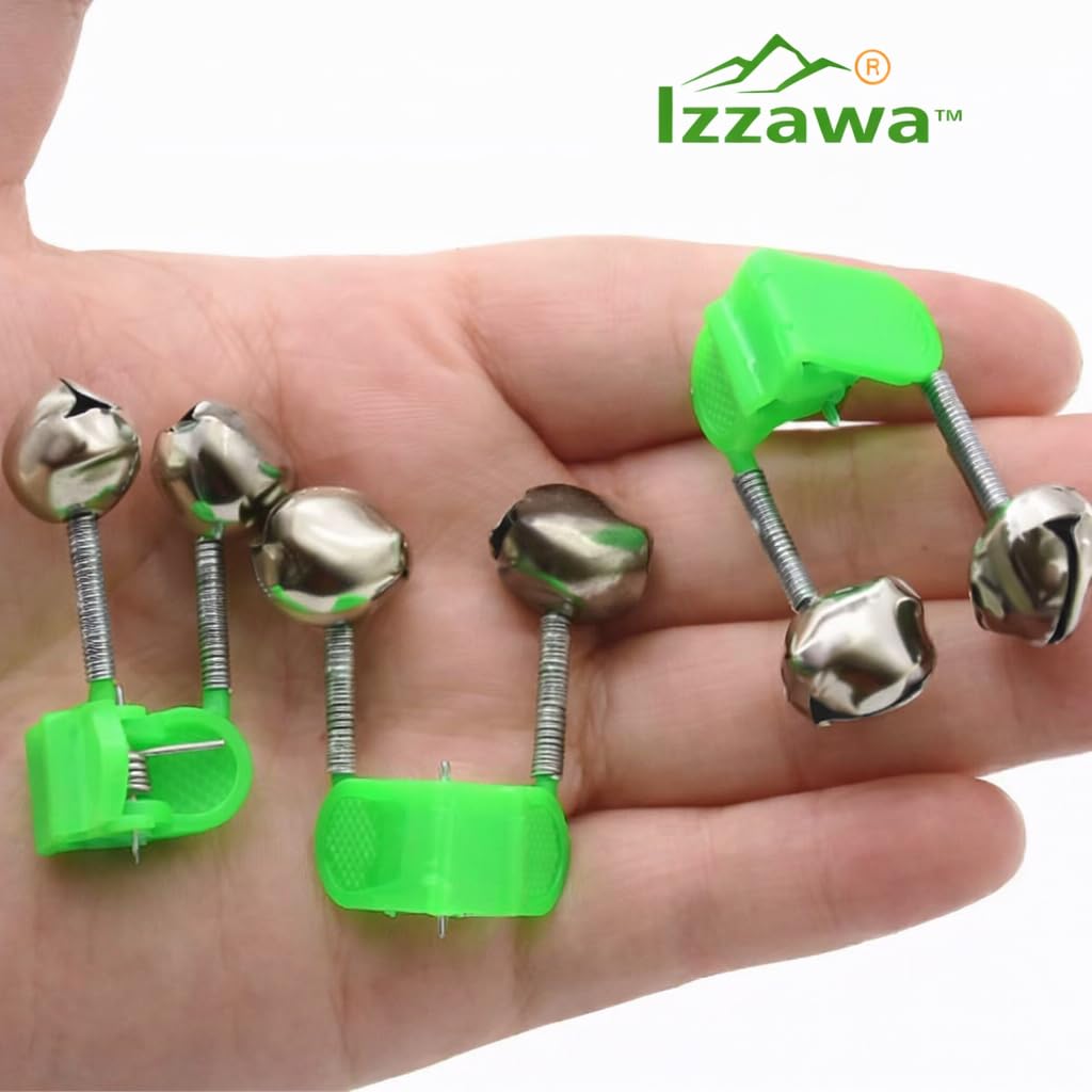IZZAWA Bite Alarm Bells 5pc 16mm Green – Carp Rohu Catla India