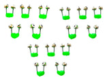 IZZAWA Bite Alarm Bells 15pc 16mm – Carp Rohu Catla Fishing India